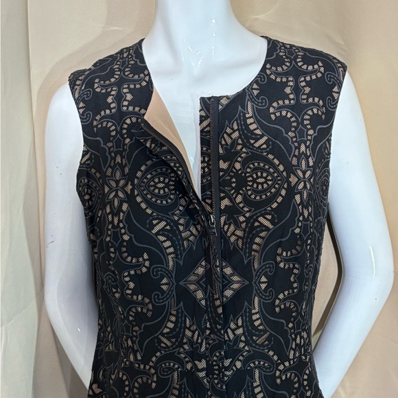 🔥NWT BCBGMaxAzria Black Lace High Low Dress - Picture 12 of 15